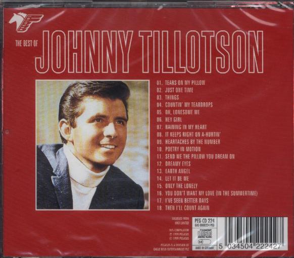 Johnny Tillotson The Best Of - Click Image to Close